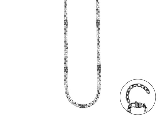 Collier 4US: Cesare Paciotti Homme in Acier 4UCL8534 - 4UCL8534
